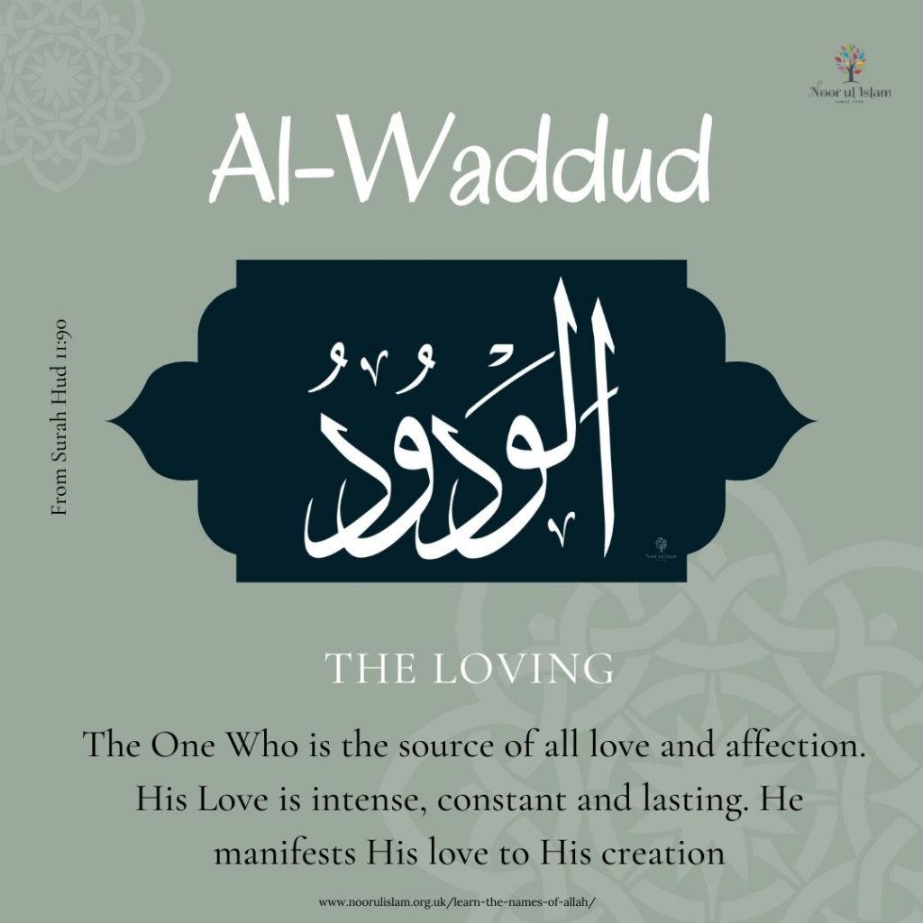 Allahs Name Al-Waddud
